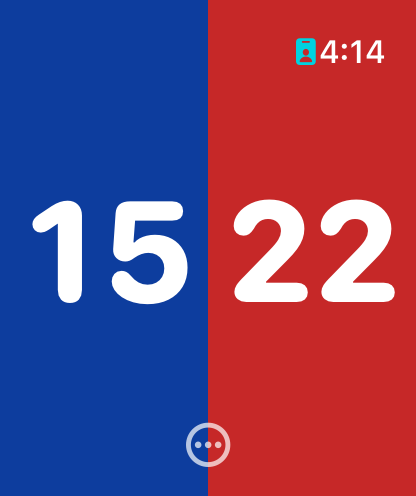 VBScore Apple Watch Scores